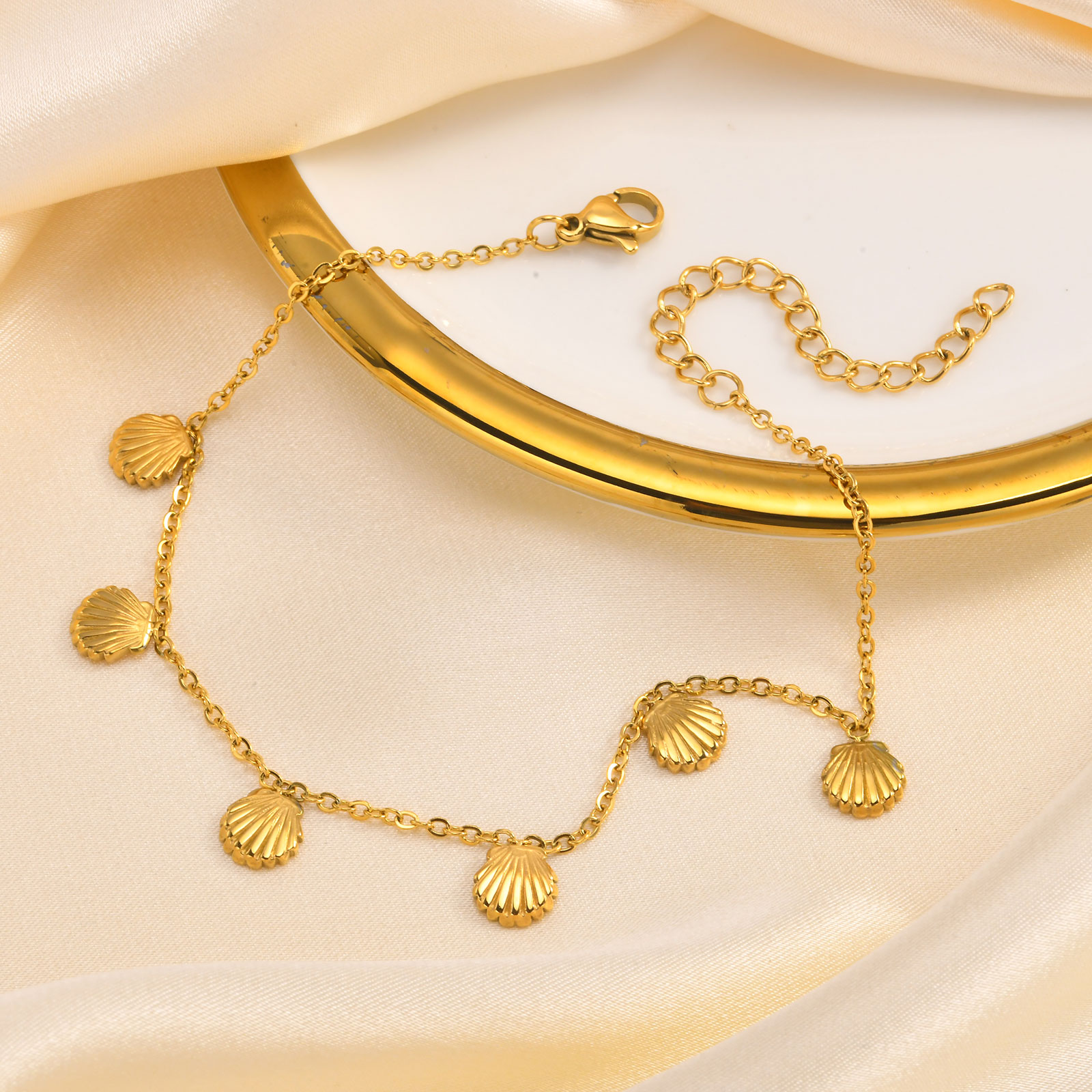 سلسلة متقاطعة مسطحة من الفولاذ - مراجعة Jc Jewelry & Watches Photos وسعره