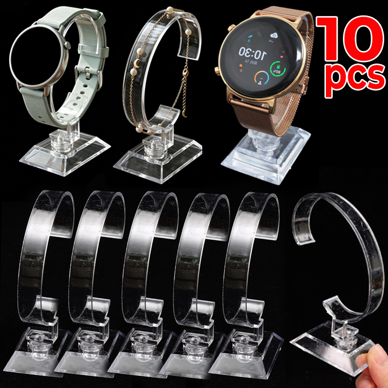 حامل عرض ساعات شفاف على شكل حر - مراجعة Jewelry And Watches Inc وسعره