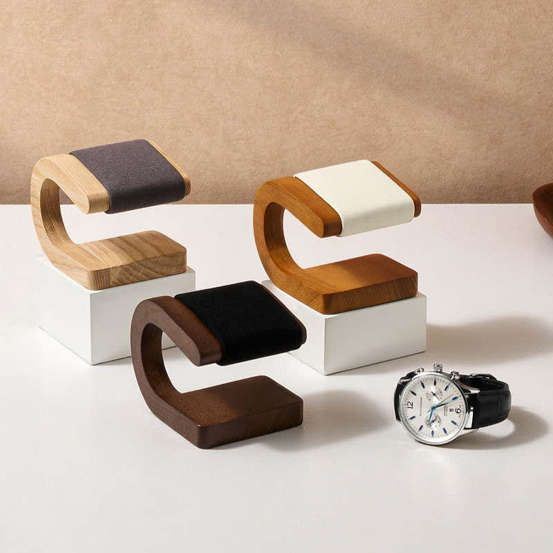 حامل عرض ساعات خشبي جديد من وو - مراجعة Jewelry And Watches Inc وسعره